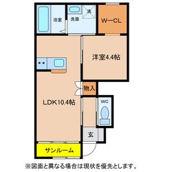 グッドライフステージ中野の物件間取画像